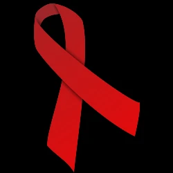 HIV AIDS Black-and red-nnp